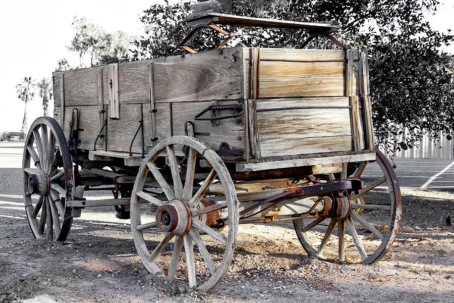 California Farm Wagon Photograph by Gene Parks