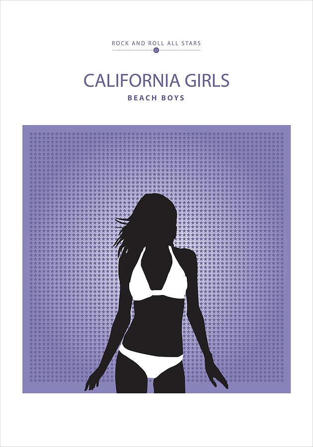California Girls -- Beach Boys Digital Art by David Davies