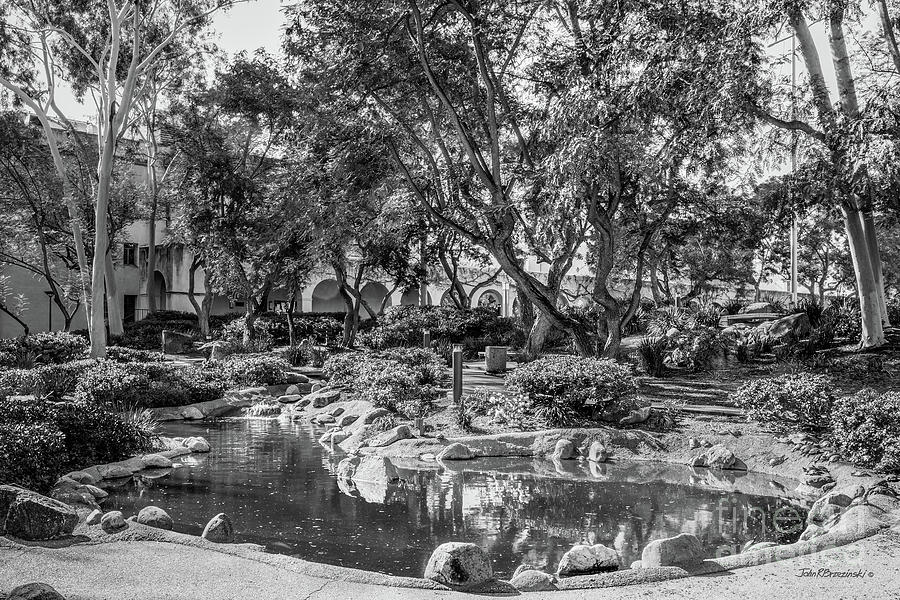 California Institute of Technology Throop Memorial Garden Photograph by University Icons California Institute of Technology Throop Memorial Garden Photograph by University Icons
