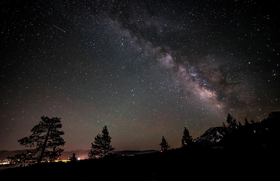 California - Lake Tahoe - Meeks Bay - Milky Way - Astrophotograp ...