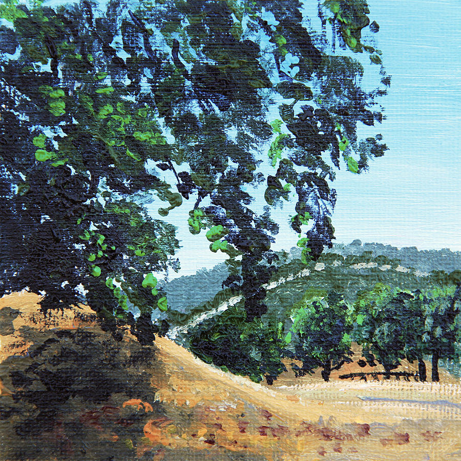 California Landscape Painting by Masha Batkova