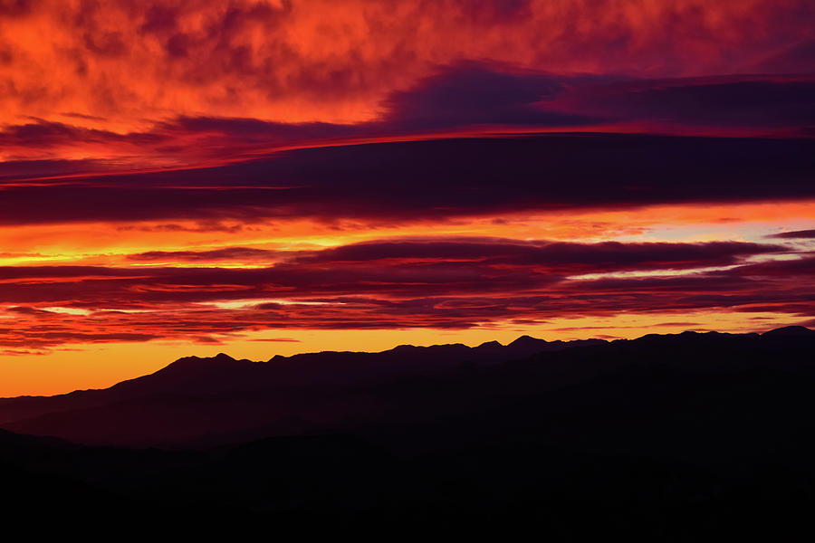 California Pico Canyon Sunset Photograph by Kyle Hanson