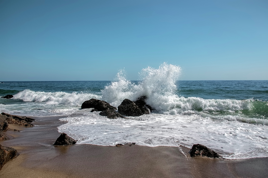 California Splash Photograph by Steven Michael
