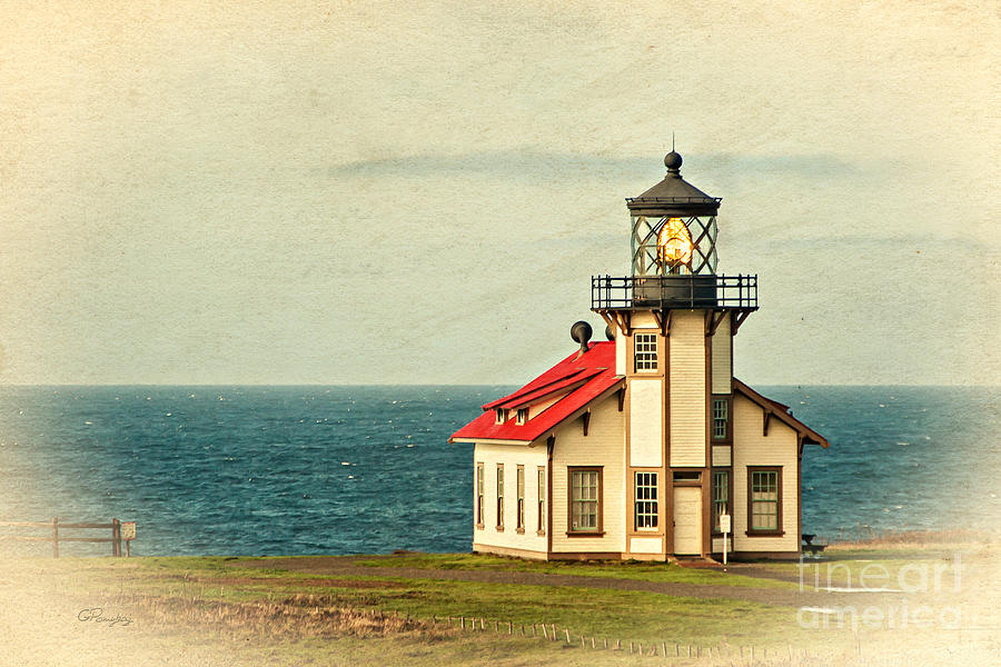 California - State Historic Park Point Cabrillo Lighthouse Photograph by Gabriele Pomykaj