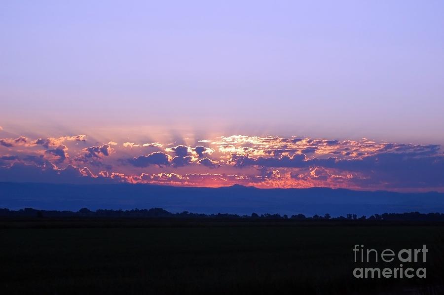 California Sunrise Photograph by Richard Verkuyl