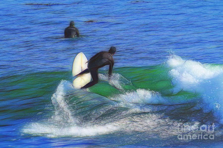 California Surfer Abstract Nbr 16 Photograph by Scott Cameron