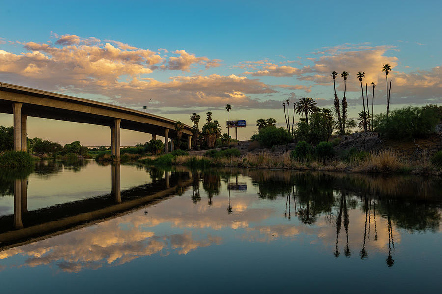 California To Arizona Photograph by TM Schultze