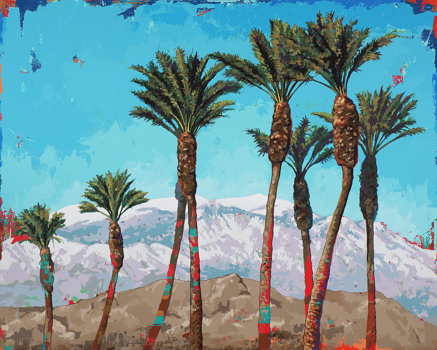 California Painting - California Winter by David Palmer