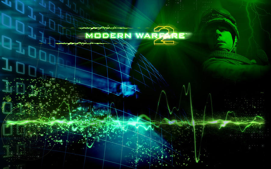 Device Digital Art - Call Of Duty 4 Modern Warfare by Maye Loeser