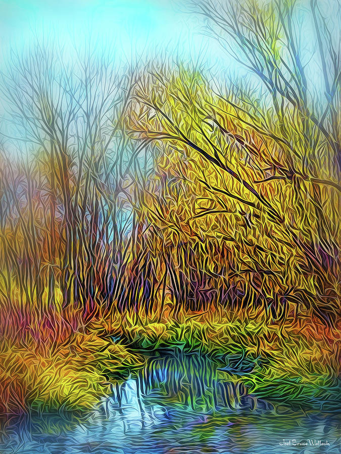 Call Of The Trees Digital Art by Joel Bruce Wallach