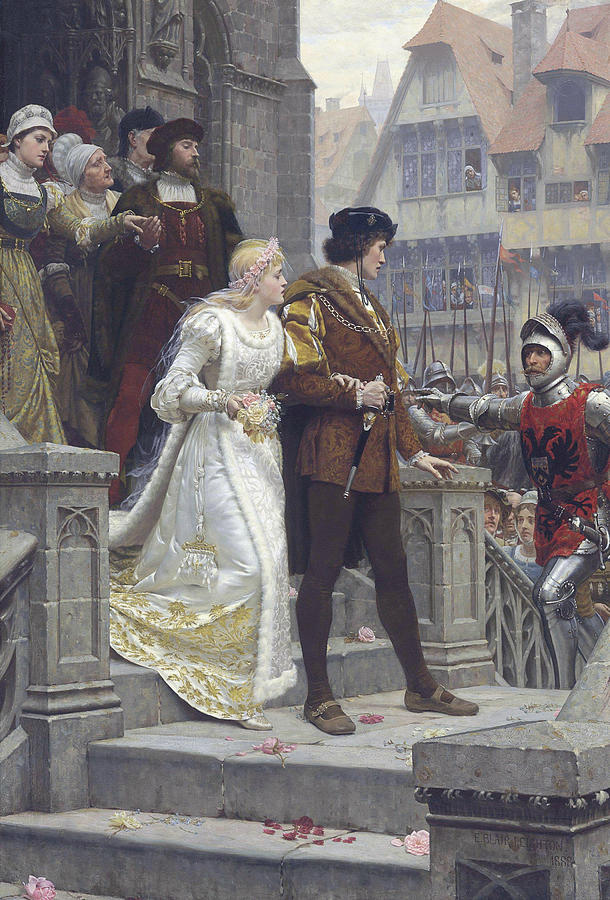 Call to Arms Painting by Edmund Leighton