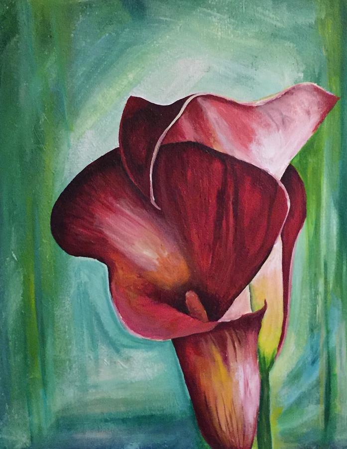 Callas Painting by Susan Peters - Fine Art America