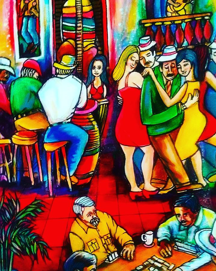 Calle 8 international Painting by Arturo Cisneros Fine Art America