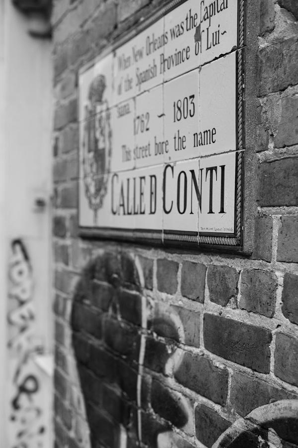 Big Easy Photograph - Calle De Conti by Giovanni Arroyo Big Easy Photograph - Calle De Conti by Giovanni Arroyo