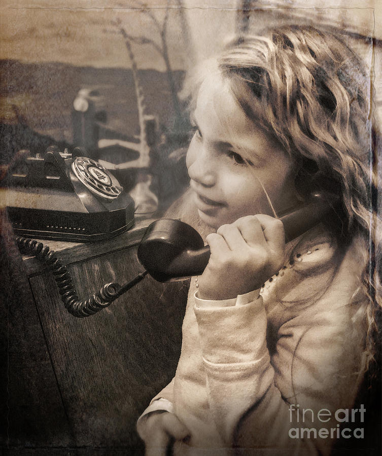 Calling A Friend Photograph by John Anderson