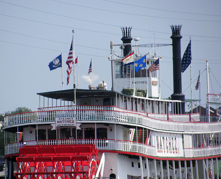 Calliope on the Natchez Photograph by Tom Hefko