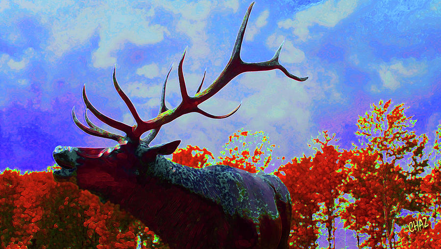 Call of the Elk Painting by CHAZ Daugherty
