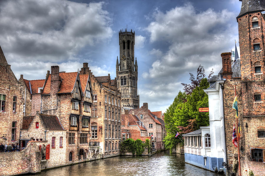 Bruges Photograph - Calm Afternoon in Bruges by Shawn Everhart