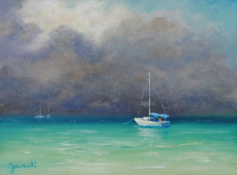 Calm Before the Storm Painting by Alan Zawacki
