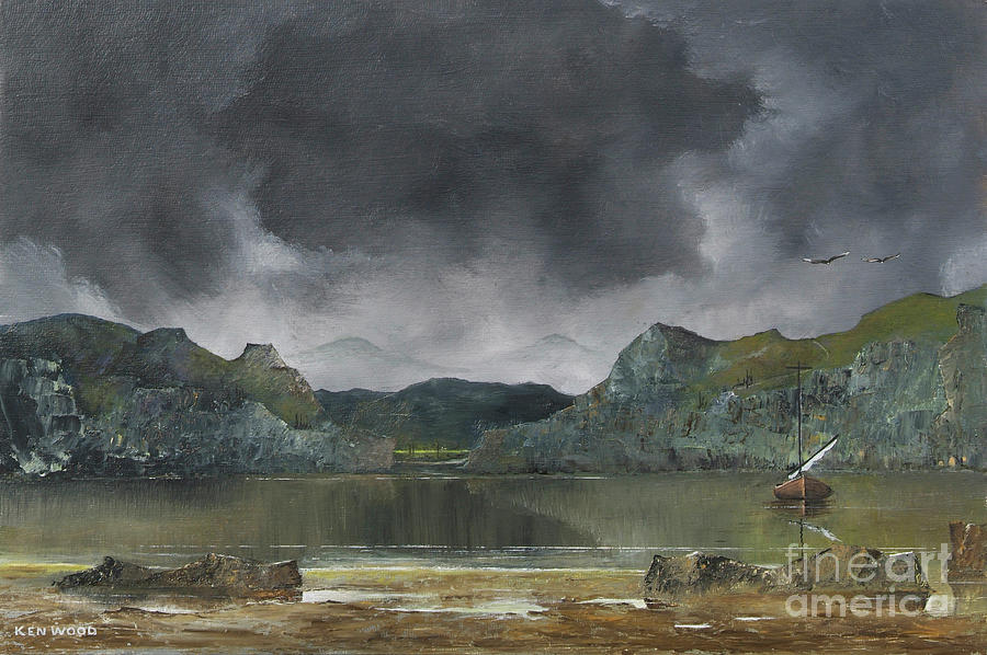 Calm Before The Storm Painting by Ken Wood
