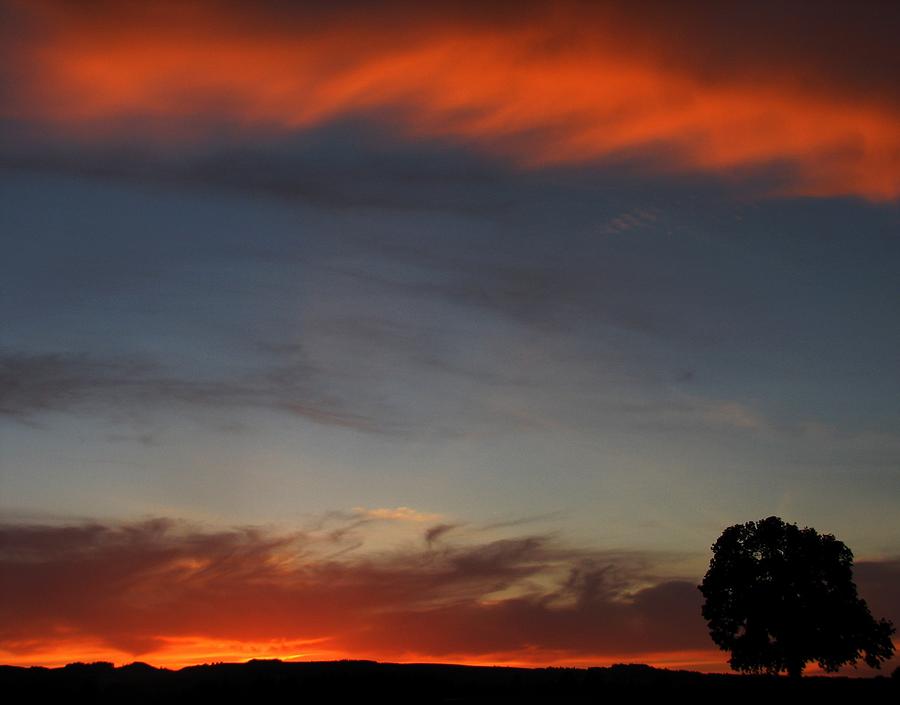 Sunset Photograph - Calm by Chris Dunn