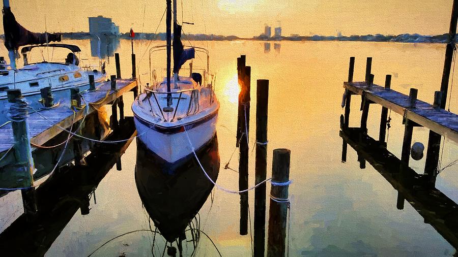 Calm In Pensacola Beach Photograph by JC Findley