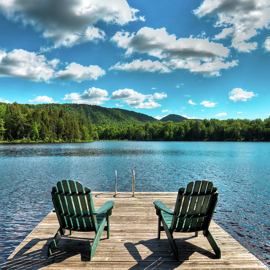 Calm in the Adirondacks Photograph by David Patterson