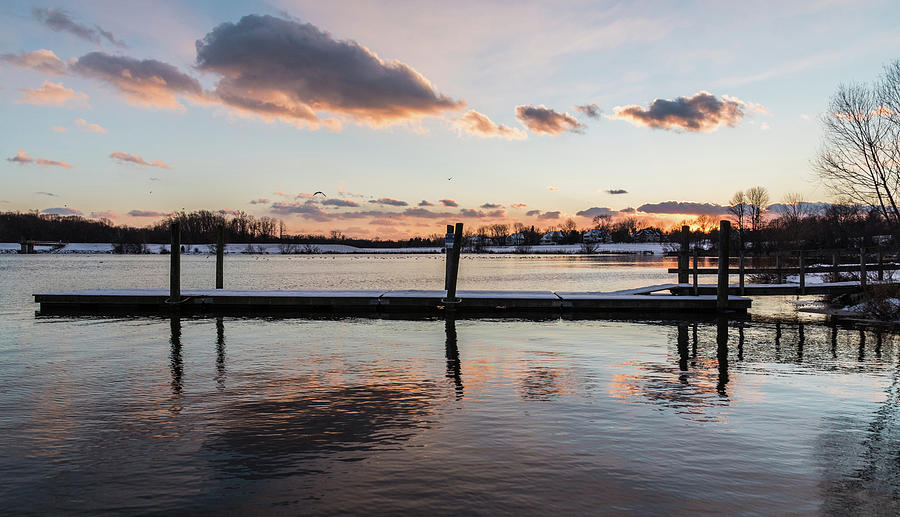 Calm Lake Photograph by Kristopher Schoenleber