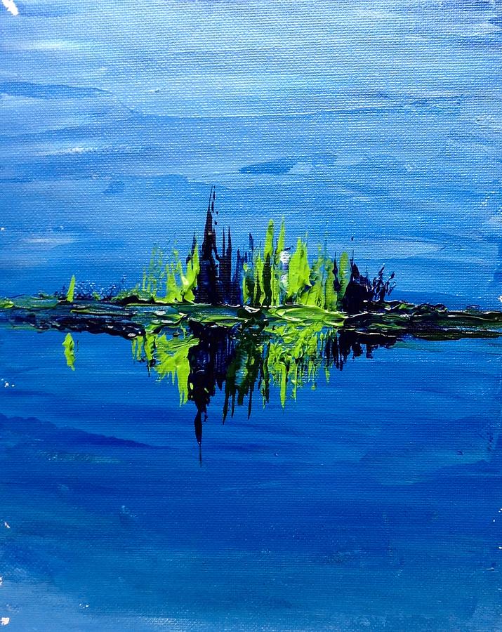 Calm on the Lake Painting by Desmond Raymond