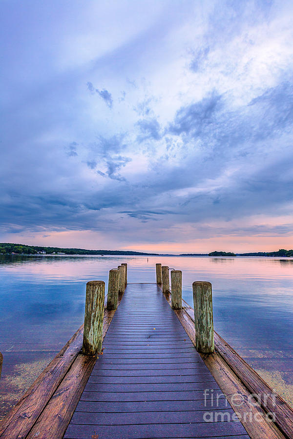 Calm Pewaukee  Photograph by Andrew Slater