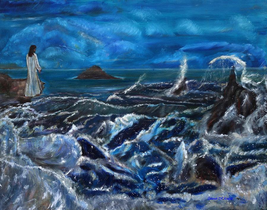 Calm Seas Ahead  Painting by Deborah D Russo