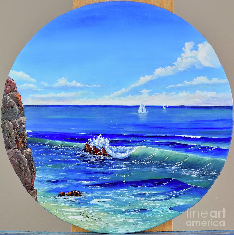 Calm Tide Painting by Mary Scott