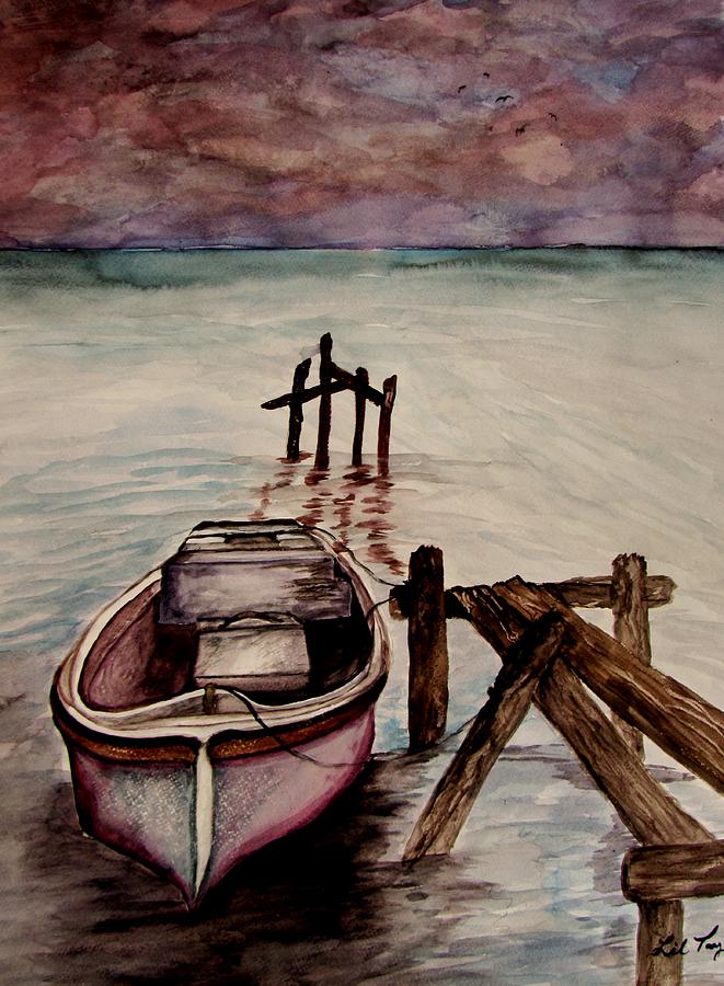Calm Waters Painting by Lil Taylor