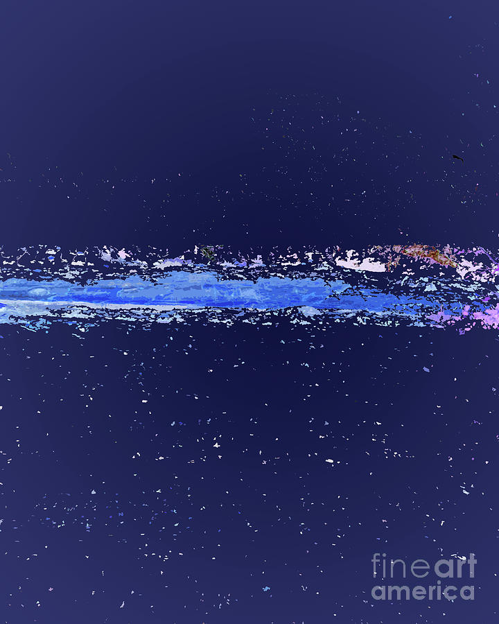 Blues Digital Art - Calmly Cruising Through The Universe by Hilton McLaurin Blues Digital Art - Calmly Cruising Through The Universe by Hilton McLaurin