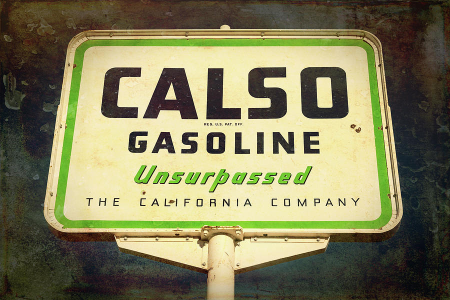 Calso Gasoline - #2 Photograph by Stephen Stookey