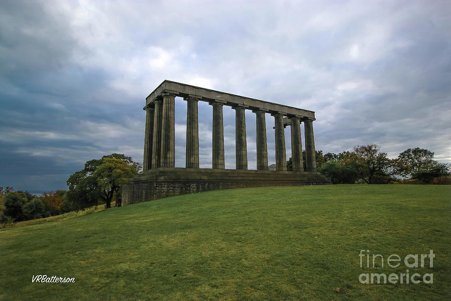 Calton Hill and the National Monument of Scotland Photograph by Veronica Batterson