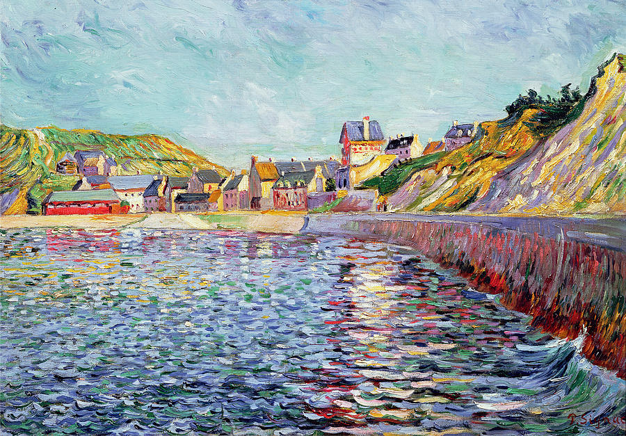 Impressionism Painting - Calvados by Paul Signac