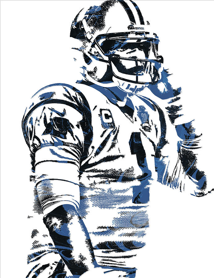 Cam Newton - Cam Newton Carolina Panthers - Sticker