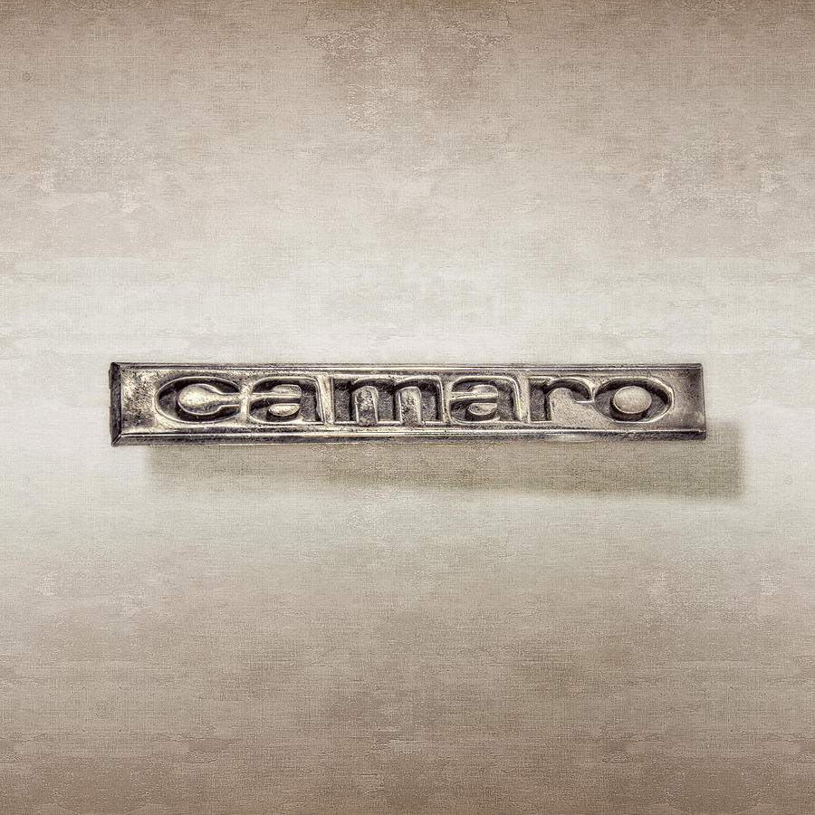 Camaro Emblem Photograph by YoPedro
