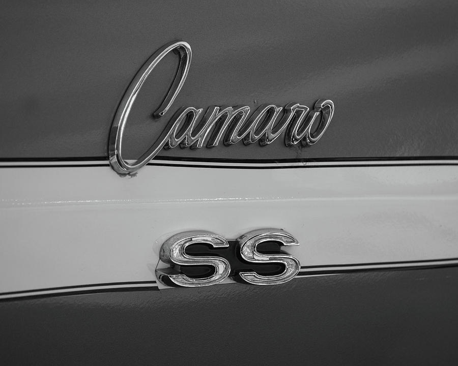 Camaro Logo Photograph by My Angle On It Photography - Fine Art America