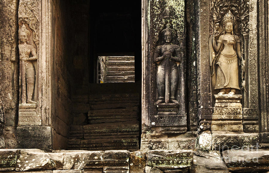 Architecture Photograph - Cambodia Architecture 1 by Bob Christopher