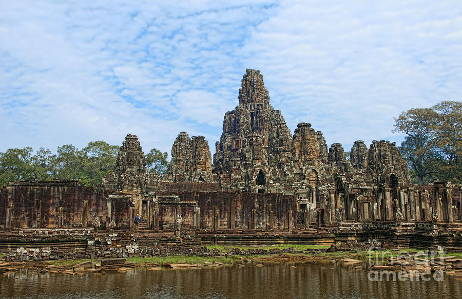 Cambodias Banyan Temple Photograph by Bill Bachmann - Printscapes