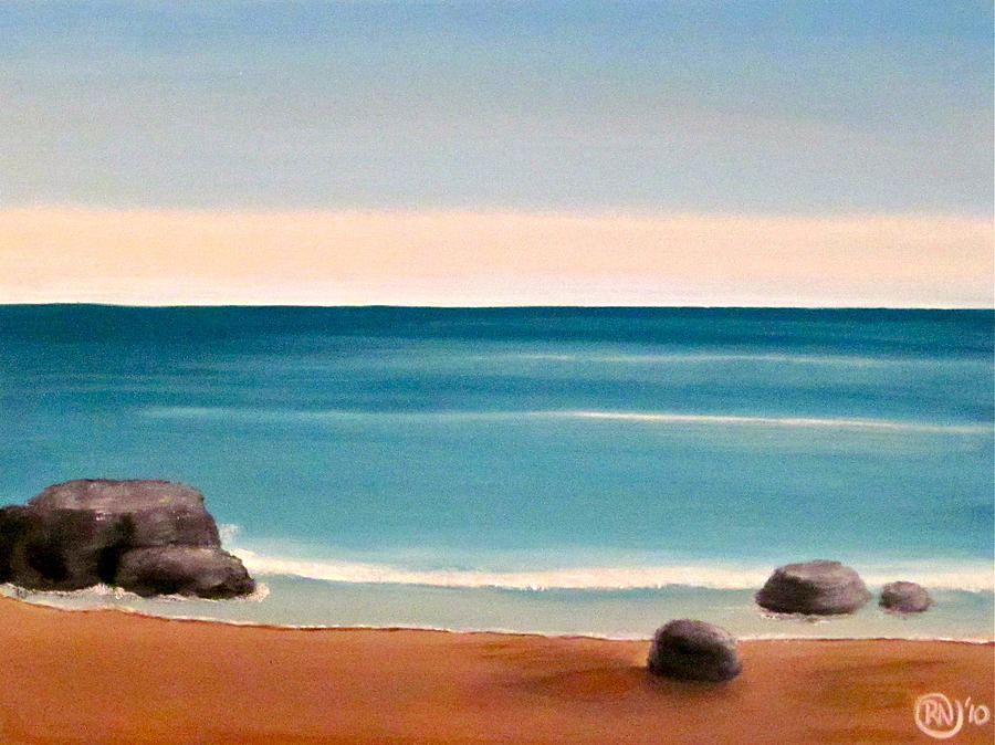 Cambria Inspired 1 Painting by Renee Noel