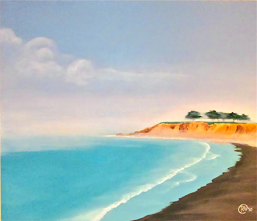 Cambria Inspired 2 Painting by Renee Noel