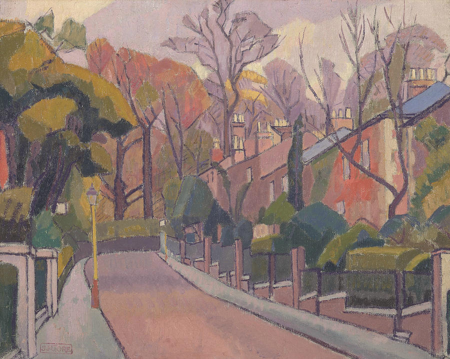 Cambrian Road, Richmond Painting by Spencer Gore