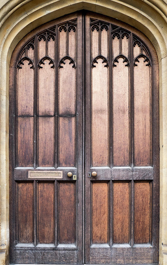 Cambridge Door Photograph by Jean Noren