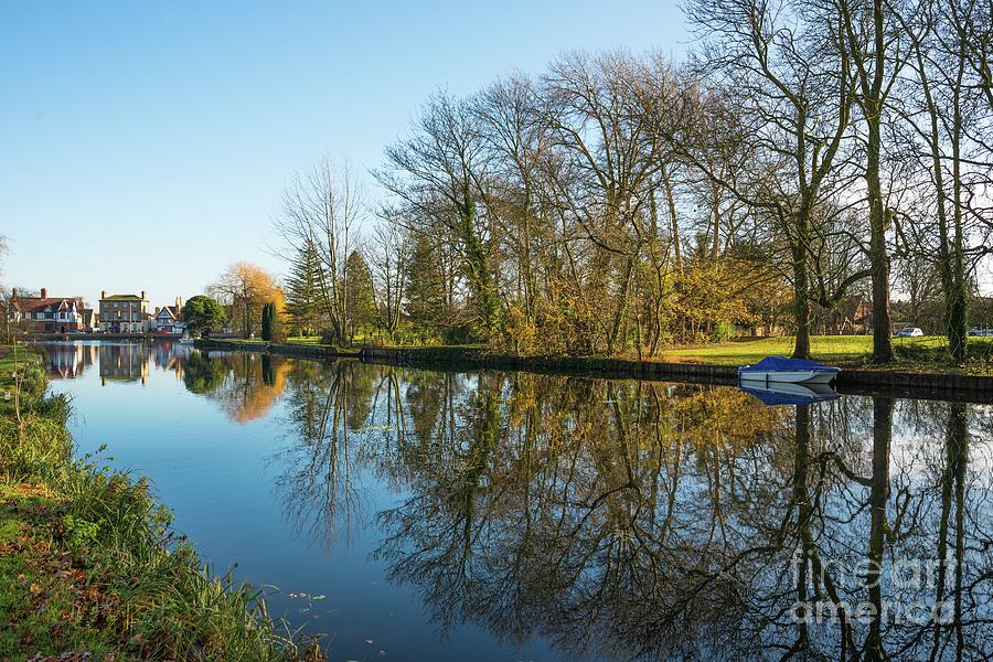 Cambridgeshire reflections Photograph by Andrew Michael