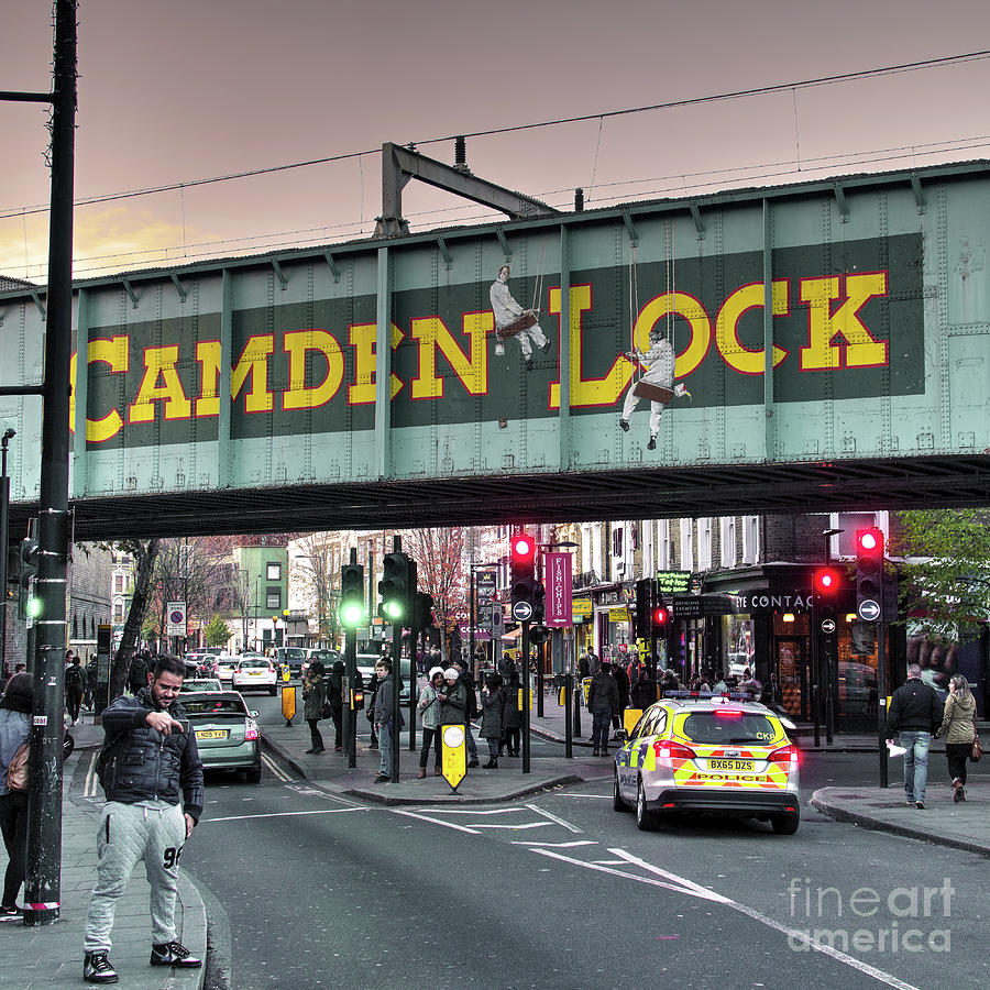 Camden Lock Railway Bridge Photograph