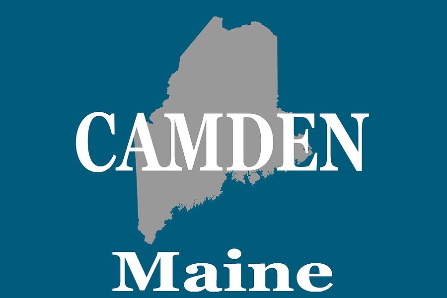 Camden Maine State City and Town Pride  Photograph by Keith Webber Jr