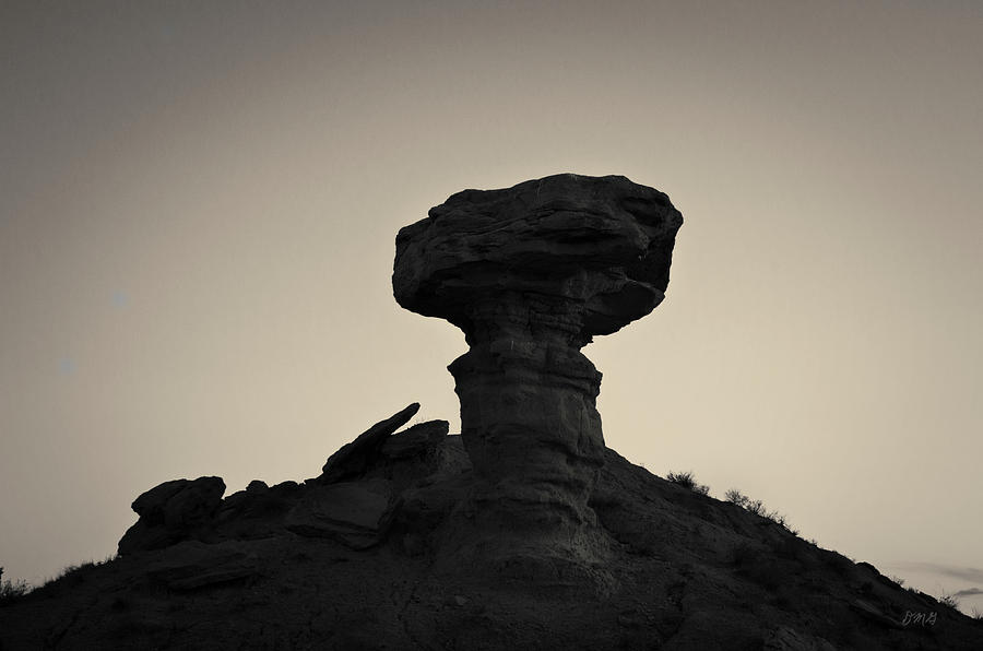 Camel Rock I Toned Santa FE NM Photograph by David Gordon